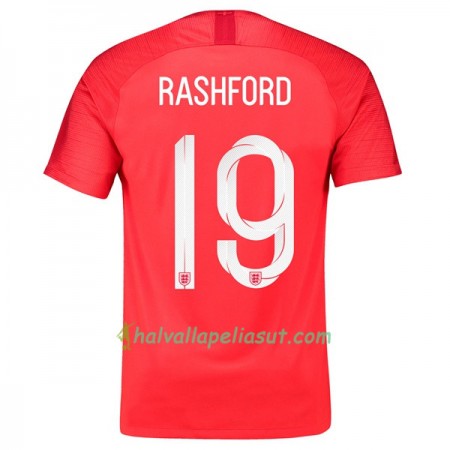 Jalkapallo Pelipaidat Englanti Rashford 19 World Cup 2018 Vieraspaita
